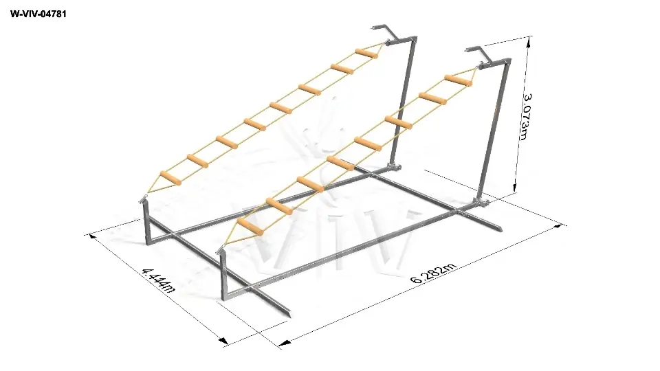 Ladders Standard 6.3 x 6.0 x 3.1 m commercial inflatable action game