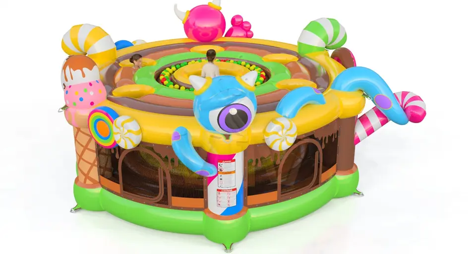 Whack a mole Monster (for kids) commercial inflatable action game