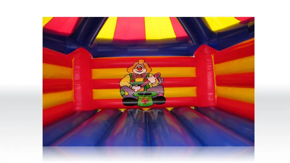 Bounce Circus with roof commercial inflatable bounce