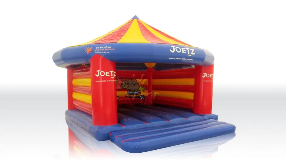 Circus 6 x 5 m with roof commercial inflatable bounce