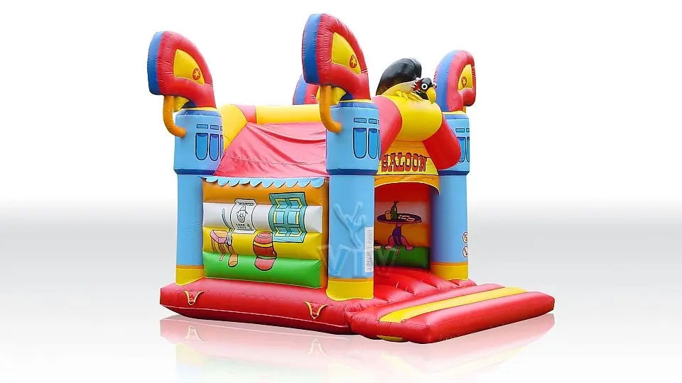 Saloon 6 x 5 with roof commercial inflatable bounce