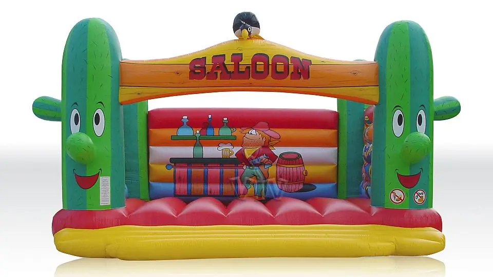 Saloon Cactus 10 x 7 without roof commercial inflatable bounce