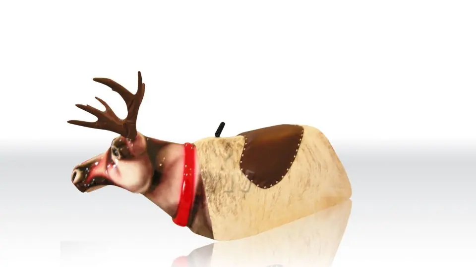 Rodeo Profiride - Reindeer Figure for Adults commercial mechanical rodeo attraction