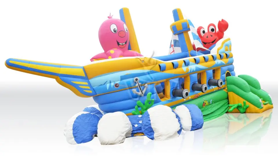 Flying Dutchman Ship - Collection Unterwater World commercial inflatable ship attraction