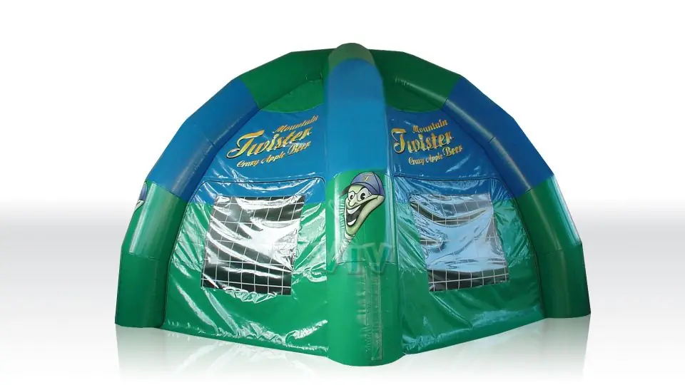 Tent Spider - External diameter 12 m commercial promotional inflatable tent